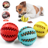Silicone Dog Ball – Chew, Feed & Clean Teeth Toy